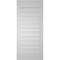 Ekena Millwork Vertical Surface Mount PVC Gable Vent: Functional, w/ 2"W x 1-1/2"P Brickmould Frame, 16"W x 36"H GVPVE16X3602SF - alternate 4